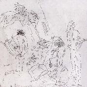 Jules Pascin Bakesi is a Bacchus painting